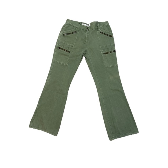 Younique Denim - VTG Younique Jeans Women's Y2K Flare Zipper 90s Cargo Pockets Pants Grunge Sz 13